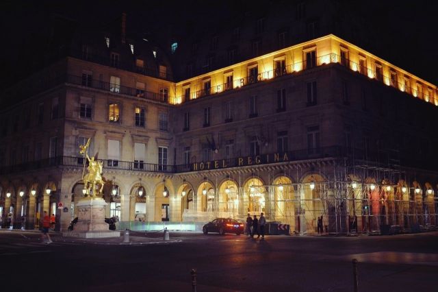夜パリ撮影